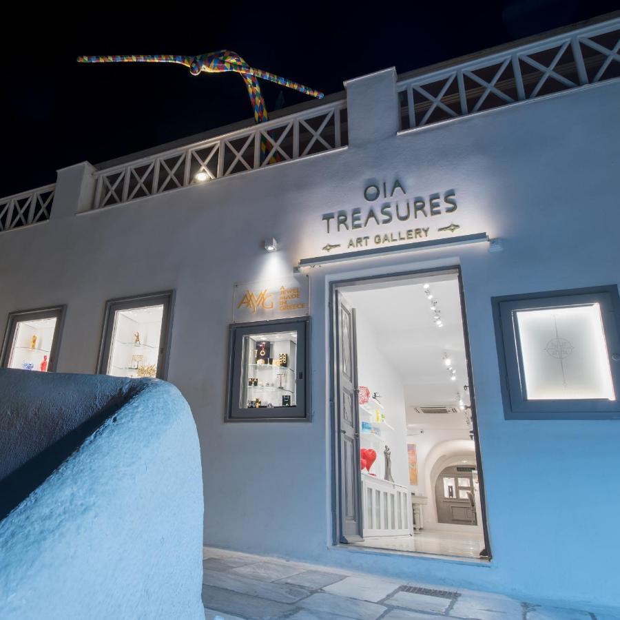 Oia Treasures Art Suites Екстериор снимка