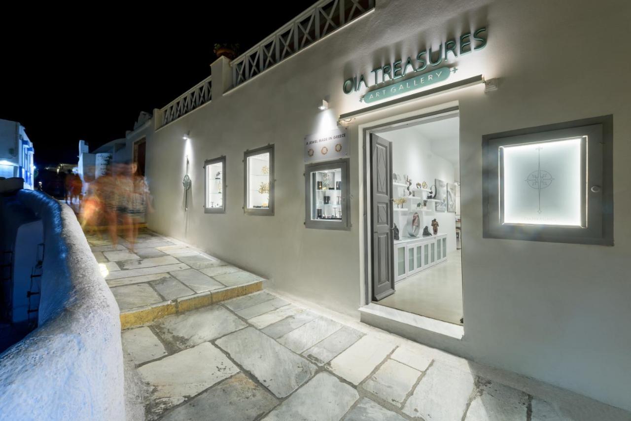 Oia Treasures Art Suites Екстериор снимка